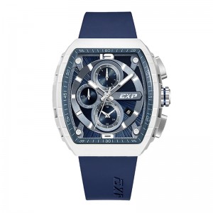 Expedition 6782 ECO Ceramic Silver Blue Rubber MCRSSWTBU